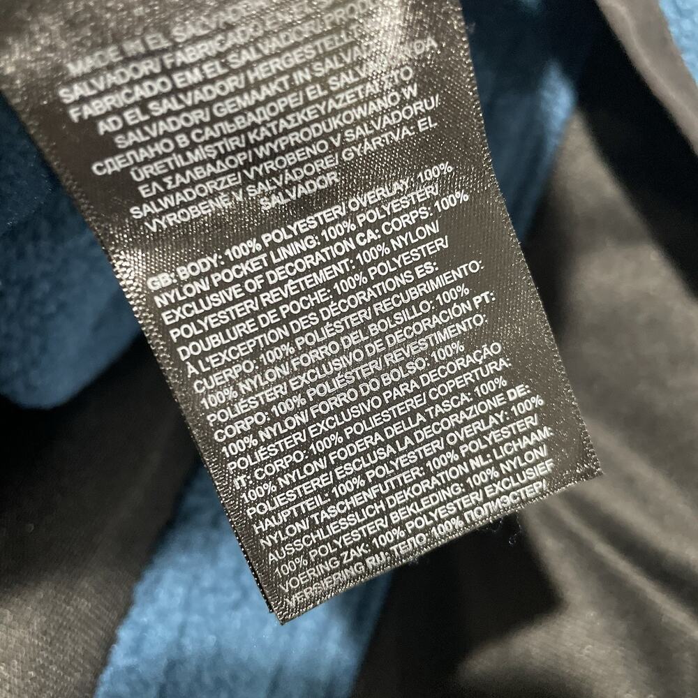 The North Face Men’s Big 4X NEW Retro Denali Jacket Midnight Petrol Relaxed Fit - Picture 9 of 9